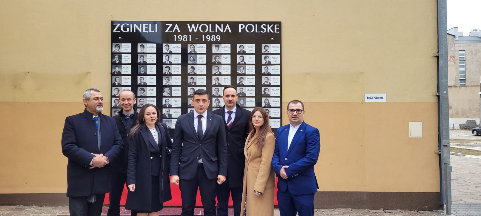 Delegație AUR condusă de liderul George Simion, alături de partenerii conservatori din Polonia