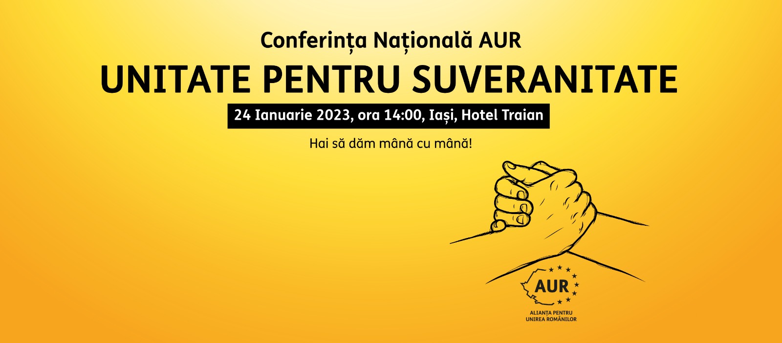 Alianța pentru Unirea Românilor sărbătorește Unirea Principatelor la Iași, în mijlocul românilor